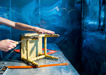 Repair of stool