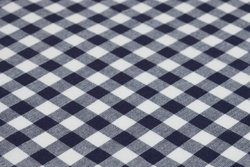 ギンガムチェックの布