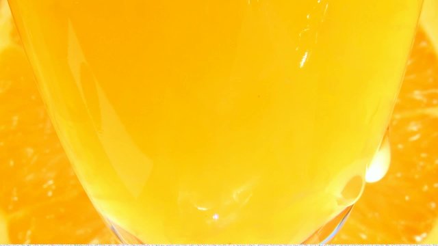 the detailed look at pour a glass of orange juice