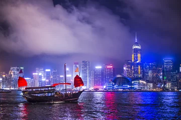 Foto op Aluminium Hongkong, China © SeanPavonePhoto