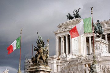 Altar of the fatherland  - Rome Italy