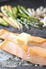 サーモンムニエル