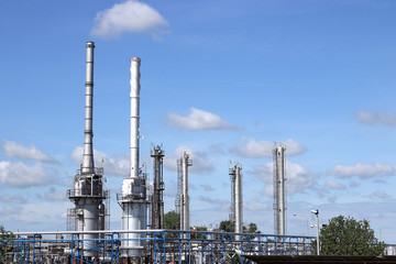 petrochemical plant industry zone refinery