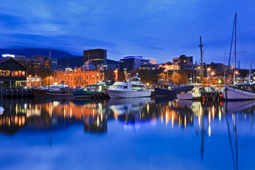 Hobart Harbour Yacht Gallery