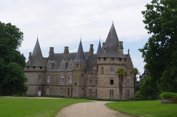 Fototapeta na wymiar Château de Bonnefontaine