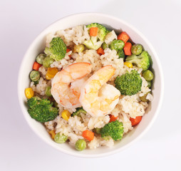 Vegetable fried rice