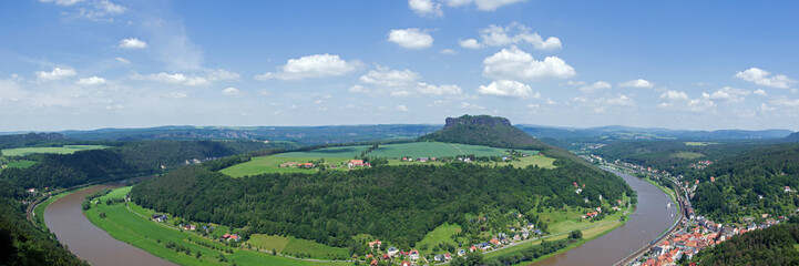 Elbsandsteingebirge, Sachsen, Deutschland