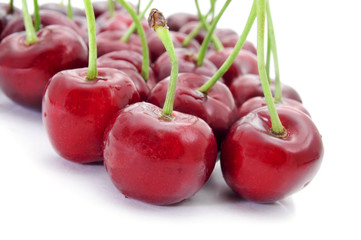 appetizing cherries