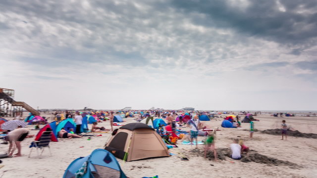 Beach Time Lapse