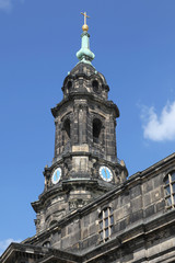 Fototapeta na wymiar Kreuzkirche in Dresden
