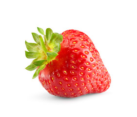 strawberry isolated on white background