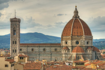 Fototapeta na wymiar Santa Maria del Fiore Katedra w Florencja Włochy
