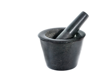 mortar with pestle