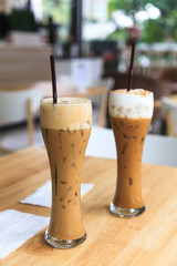 Iced coffee