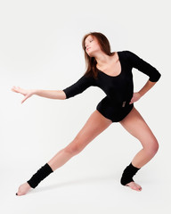 portrait of young fitness woman