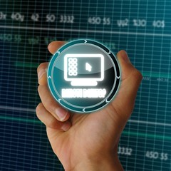 electronic data remote desktop icon