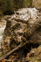 Wasserfälle in der Pöllatschlucht im Ostallgäu