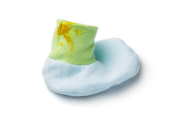 Dirty baby sock