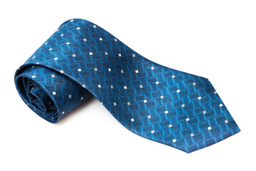 blue checkered necktie - obrazy, fototapety, plakaty