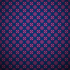 Bright girl vector seamless patterns (tiling)