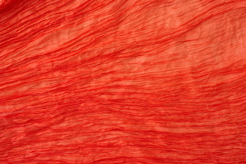 fine red silk texture natural color dyed fabric