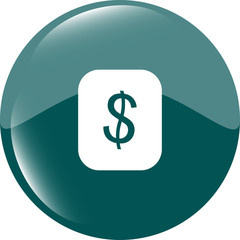 Currency exchange sign icon. Currency converter symbol