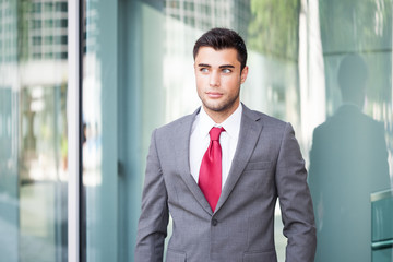 Fototapeta premium Businessman portrait