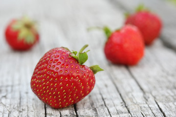 Fresh, ripe strawberries