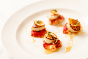 roasted scallop