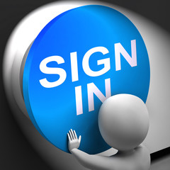 Sign In Pressed Means Account Access Permission
