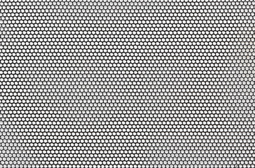 Fototapeta Black mesh lace material texture macro shot obraz