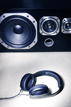 Headphones and speakers