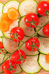 fresh vegetable salad