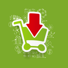 Drawing business formulas: trolley