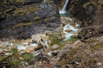 Pöllatfall in der Pöllatschlucht im Ostallgäu