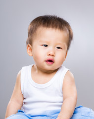 Naklejka premium Little boy
