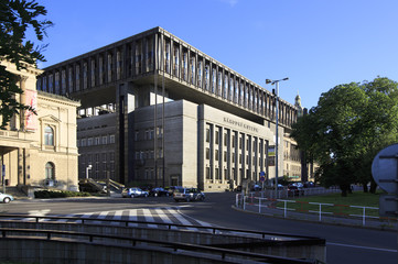Naklejka premium Modern building of the national Museum.