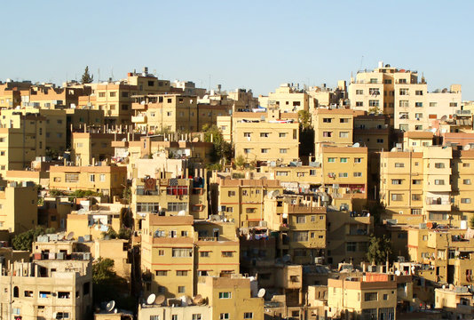 Architecture of city Amman,Jordan
