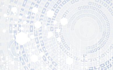 global infinity computer  technology concept business background