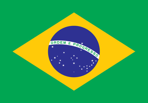 Vector Brazil Flag