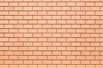 The orange brick wall