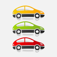 realistic design element: car
