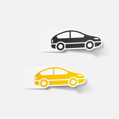 realistic design element: car