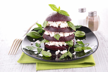 beetroot and feta cheese salad