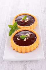chocolate tart