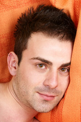 Obraz premium Dreamy young man