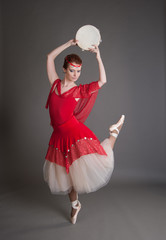 dancer with a tambourine © raduga21