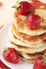 Cottage cheese pancakes