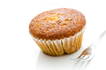Banana muffin cake
