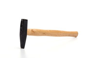 Hammer isolated white background